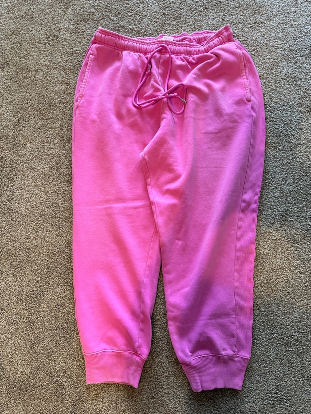 Women’s Pink Cozy Drawstring Sweatpants